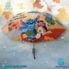 Lilo And Stitch Ohana Means Family Printed Umbrella-a 6tnNjER