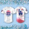 Los Angeles Dodgers Tokyo Series 2025 Blossom Baseball Jersey rX8Y6dz