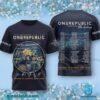 Onerepublic Escape To Europe 2025 Tour With Ella Henderson Shirt-a qBL1NEc