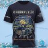 Onerepublic Escape To Europe 2025 Tour With Ella Henderson Shirt-b ZaWr6MO