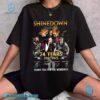 Shinedown Tour 2025 24 Years Anniversary 2001-2025 Unisex T-shirt, Hoodie 5SrNJ2o
