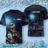 Usher Past Present Future Europe And UK 2025 Tour Shirt aJfZlwy