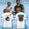 Vancouver Canucks X Grizzlies White Vintage Skate T-shirt, Hoodie Mf1alHc