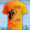 ACDC Highway To Hell 2025 Pwr Up Tour Gradient Shirt-b tesb60i