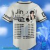 BTS Jin Runseokjin Ep.tour 2025 Personalized Baseball Jersey-b eOpanHJ
