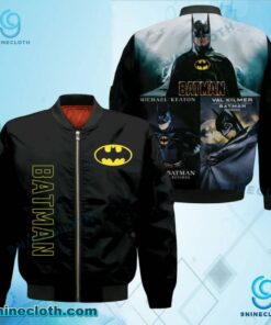 Batman, Batman Returns And Batman Forever Bomber Jacket cwCNBvy