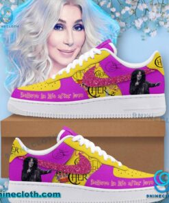 Cher Believe In Life After Love Air Force Shoes HBjqmS7
