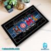 Chicago Sports Teams Bears, Cubs, Bulls, Blackhawks Welcome To Our Home Personalized Doormat-b LW2UYlt