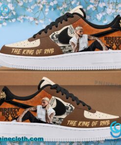 Chris Brown Breezy Bowl Xx The King Of RnB Air Force Shoes dWRD0tr