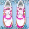 Grateful Dead Keep On Truckin' Pink Tie Dye Air Force Shoes-a DQTPqwY