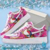 Grateful Dead Keep On Truckin' Pink Tie Dye Air Force Shoes-c sThgOCQ