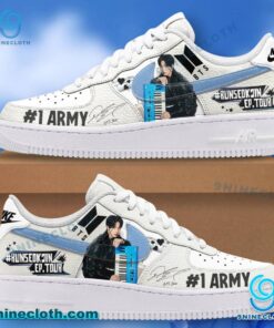 Jin BTS RUNSEOKJIN EP.TOUR 2025 Air Force Shoes heFtNWC