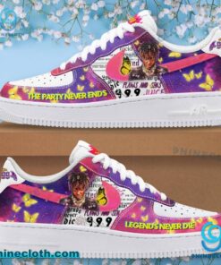 Juice Wrld The Party Never Ends Air Force Shoes HhDLs2p
