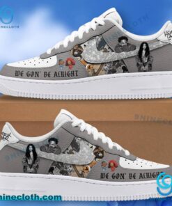 Kendrick Lamar & Sza We Gon' Be Alright Air Force Shoes eyxBM9E