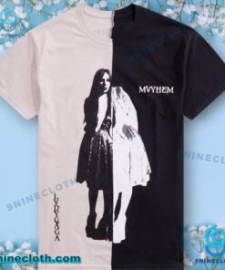 Lady Gaga Mayhem Double Portrait Split Shirt YWid0HO
