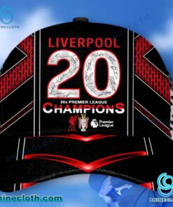 Liverpool 20x Premier League Champions 2025 Cap RQYfSqX