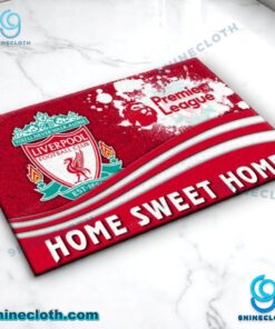 Liverpool Premier League 2025 Home Sweet Home Doormat YqKSoyJ