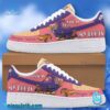 Morgan Wallen Sand In My Boots Pink Mix Purple Air Force Shoes vgb7sqV