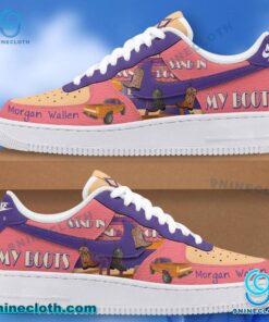 Morgan Wallen Sand In My Boots Pink Mix Purple Air Force Shoes vgb7sqV