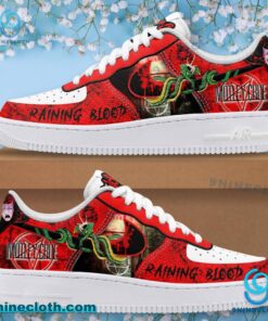 Motley Crue Raining Blood Air Force Shoes b6oDMrF