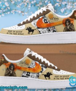 Neil Young Keep On Rockin' In The Free World Air Force Shoes 43umdL6