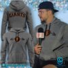 Patrick Bailey San Francisco Giants Barbell Hoodie A5erzxf