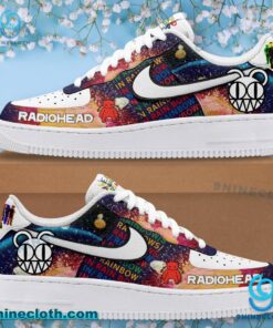 Radiohead Band Rainbow Air Force Shoes UVjxdF5