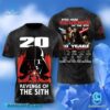 Star Wars 20 Years 2005-2025 Revenge Of The Sith Signatures T-shirt, Hoodie IW7UJZj