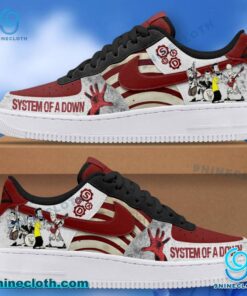 System Of A Down Cartoon Band Air Force Shoes uvQlmFY