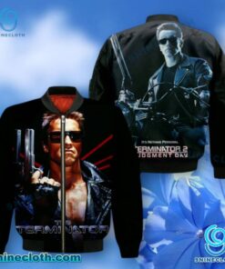 Terminator 1 And 2 Bomber Jacket CuzWBZX