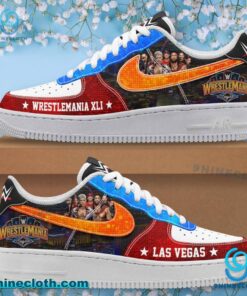 Wrestlemania 41 Las Vegas 2025 Air Force Shoes LVeClSk
