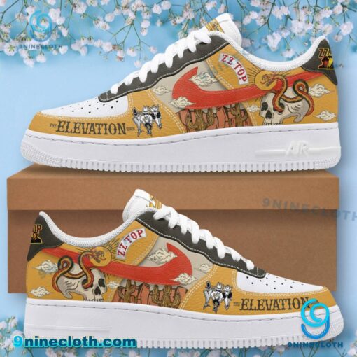 Zz Top The Elevation Tour 2025 Air Force Shoes ODinb0H