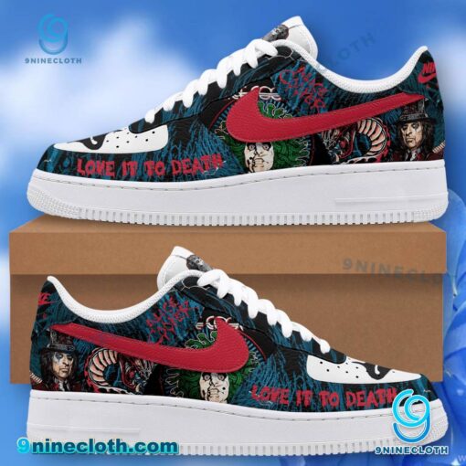 Alice Cooper Love It To Death Air Force Shoes Qi7ynuP