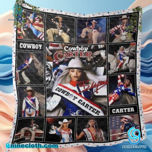 Beyonce Cowboy Carter Quilt Blanket OuSN3Uy