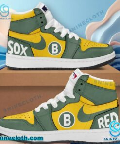 Boston Red Sox Fenway Greens 2025 City Connect Air Jordan High Top Shoes dARgUhi