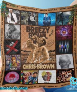 Chris Brown Breezy Bowl XX 2025 Quilt Blanket IyGWxdj