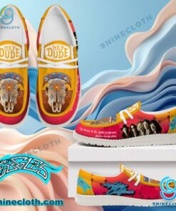Eagles Band Welcome To The Hotel California Loafer Shoes j0Lg7am