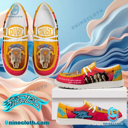 Eagles Band Welcome To The Hotel California Loafer Shoes j0Lg7am