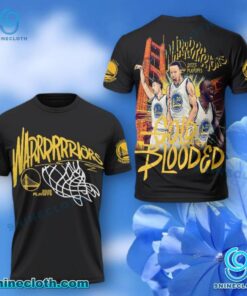 Golden State Warriors 2025 Playoffs Gold Blooded Shirt zYn1Rf4
