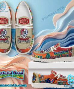 Grateful Dead 1965-2025 Sixty Years So Far Loafer Shoes f2cMiOk