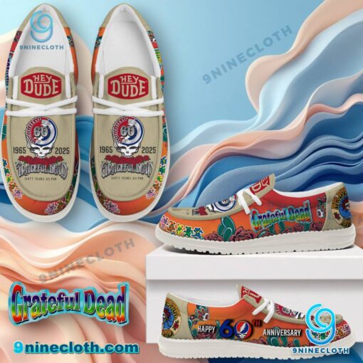 Grateful Dead 1965-2025 Sixty Years So Far Loafer Shoes f2cMiOk