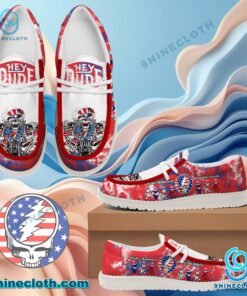 Grateful Dead Make America Grateful Again Loafer Shoes pL7BY8b