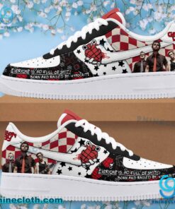 Green Day Everyone Is So Full Of Shit Born And Raised My Hypocrite Air Force Shoes qO30Sie