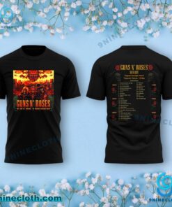 Gun N' Roses Live In Taiwan 2025 Concert Unisex T-shirt, Hoodie XYfUsBW