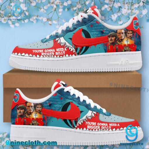 Jaws 50 Years You're Gonna Need A Bigger Boat Air Force Shoes XUAJx4T