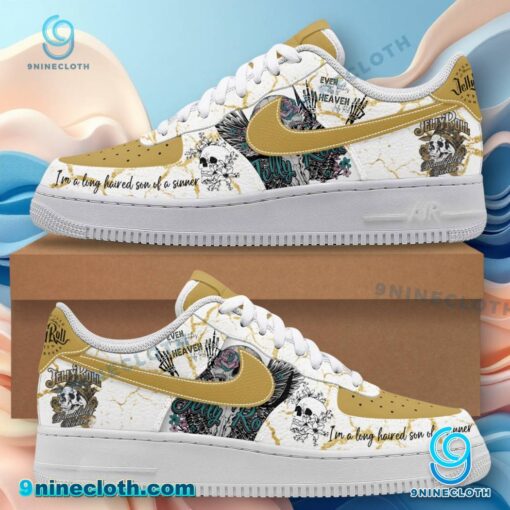 Jelly Roll I'm A Long Haired Son Of A Sinner Air Force Shoes OISAcWb