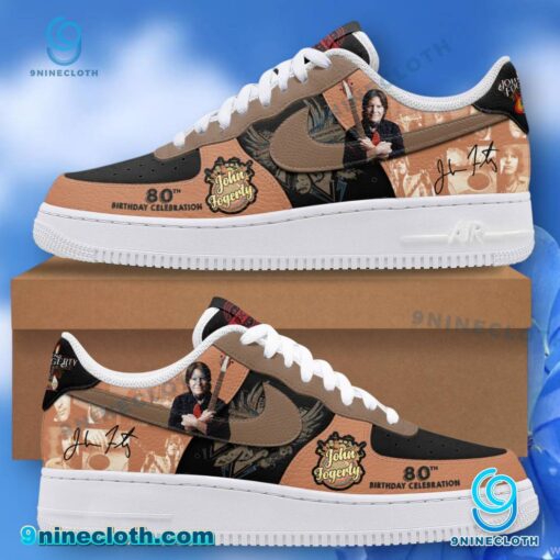 John Fogerty 80th Birthday Celebration Signature Air Force Shoes Q8g7EGT