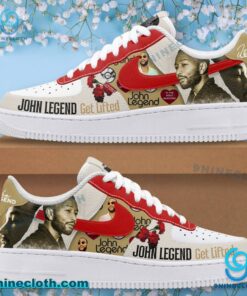 John Legend Get Lifted 20th Anniversary Tour 2025 Air Force Shoes A32NnJr