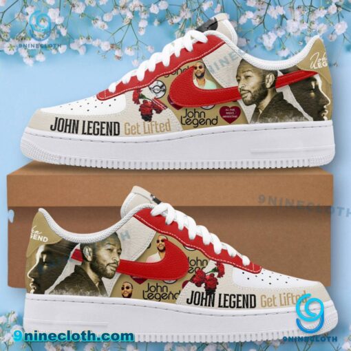 John Legend Get Lifted 20th Anniversary Tour 2025 Air Force Shoes A32NnJr