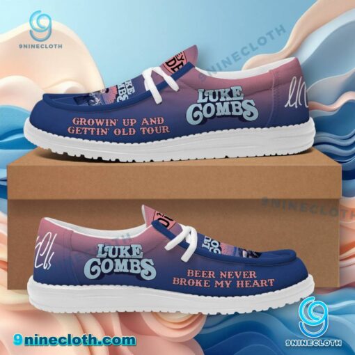 Luke Combs Growin' Up And Gettin' Old Tour Loafer Shoes eFCZoDN